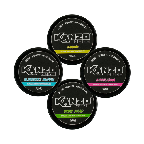 Kanzo Natural Anaesthetic Tattoo Glide and Aftercare - 30ml