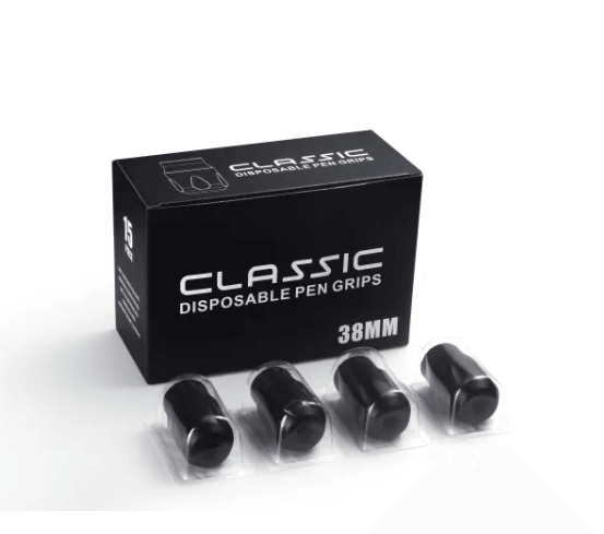 CLASSIC Disposable Pen Grips - Black - Tattoo Everything Supplies