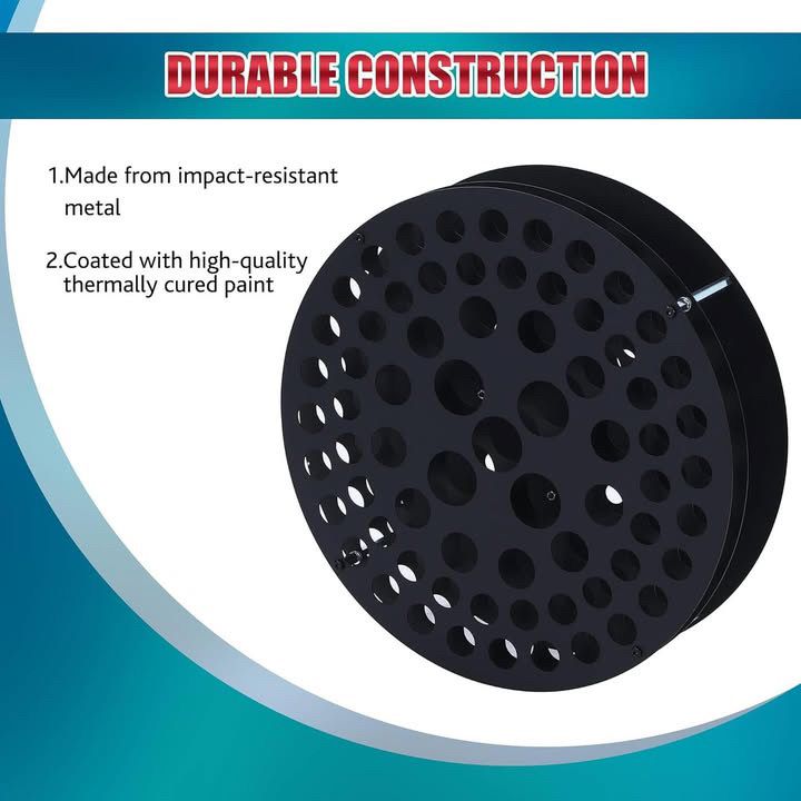 Tattoo Ink Wall Rack Display - 360* Turning Circle & Tray