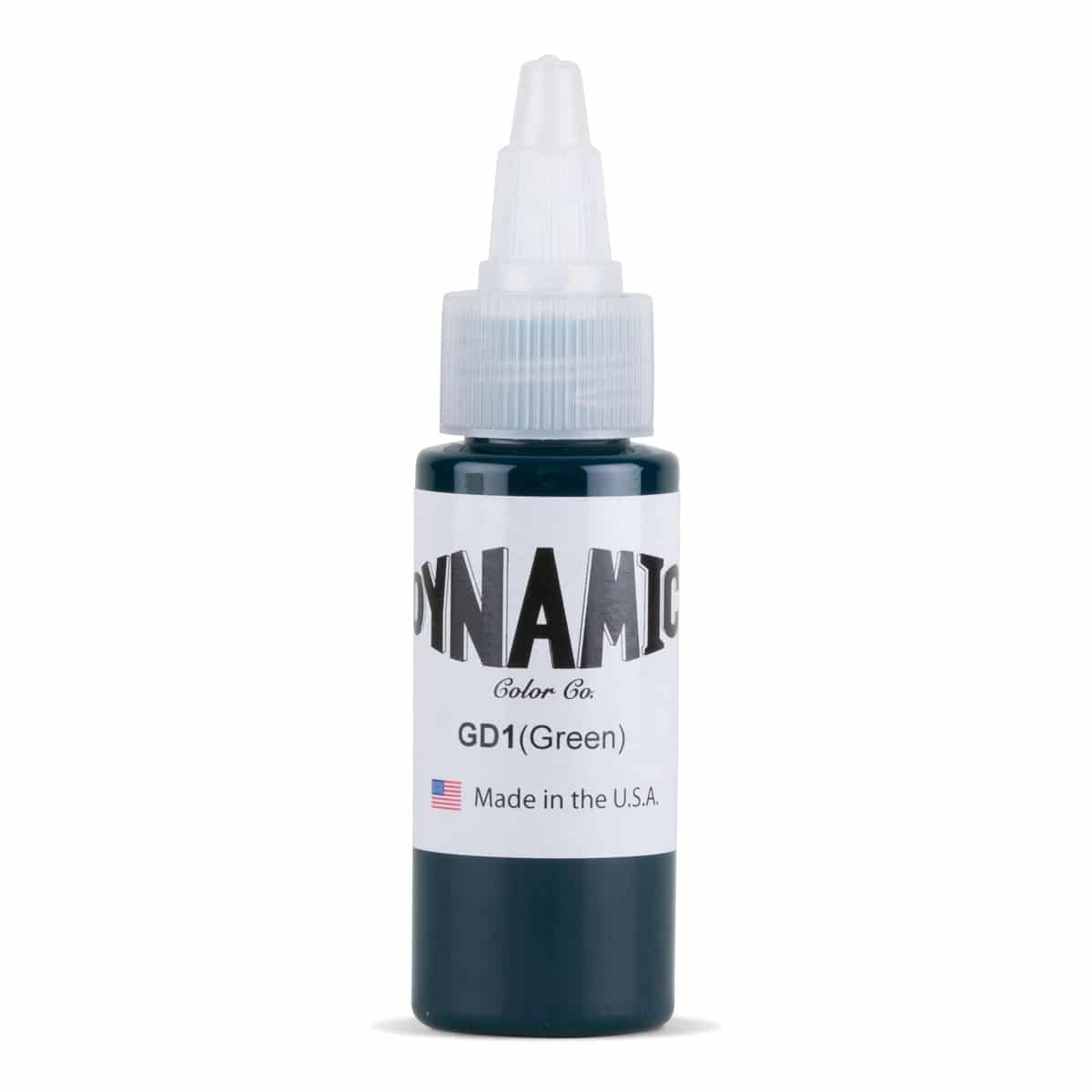 Dynamic Tattoo Ink Green 1oz