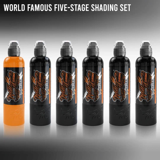 World Famous 5 Stage Shading Ink Set