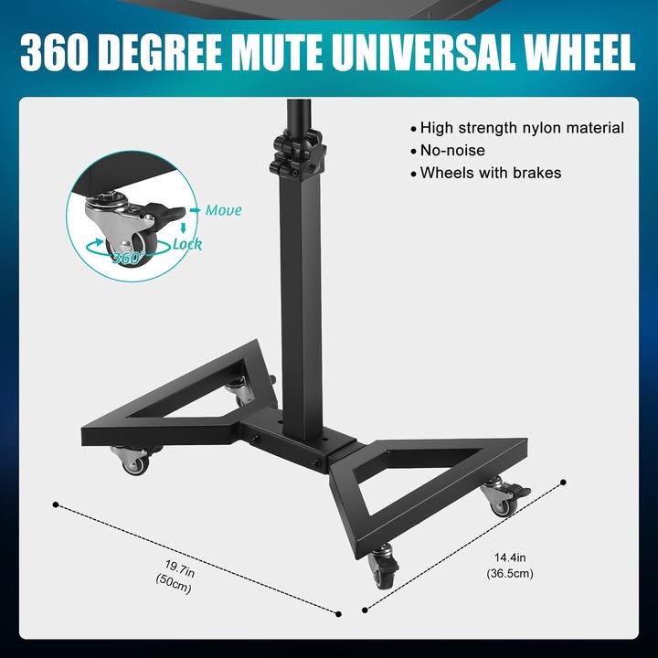 Mobile Workstation - Black Hourglass