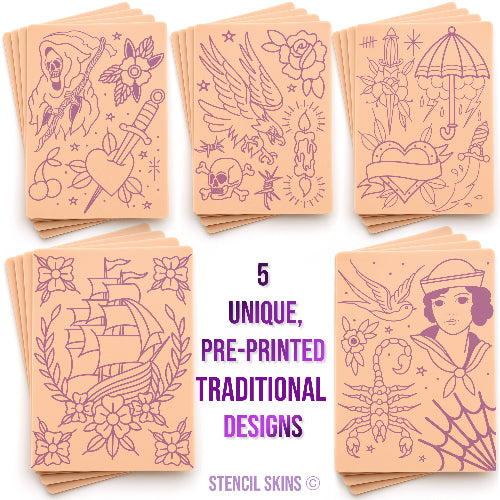 Stencil Skins® Pre-printed