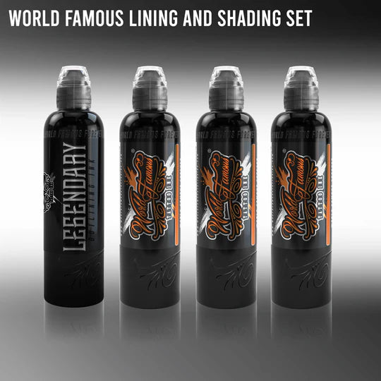World Famous Limitless Ink Lining And Shading Set 1oz