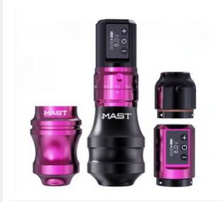 Dragonhawk Fold PRO Wireless Rotary Tattoo Pen - PINK