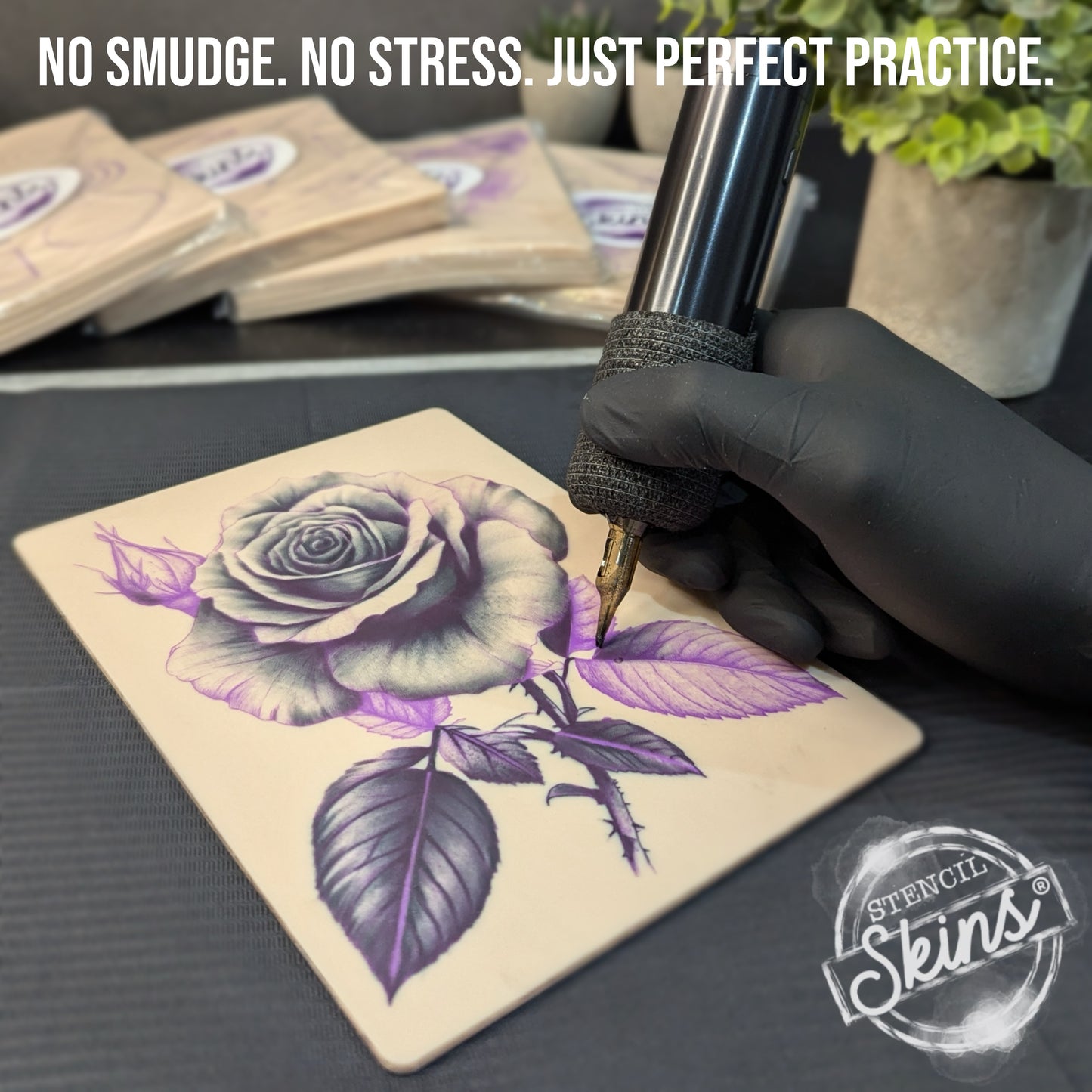 Stencil Skins - Tattoo Practice Skincare