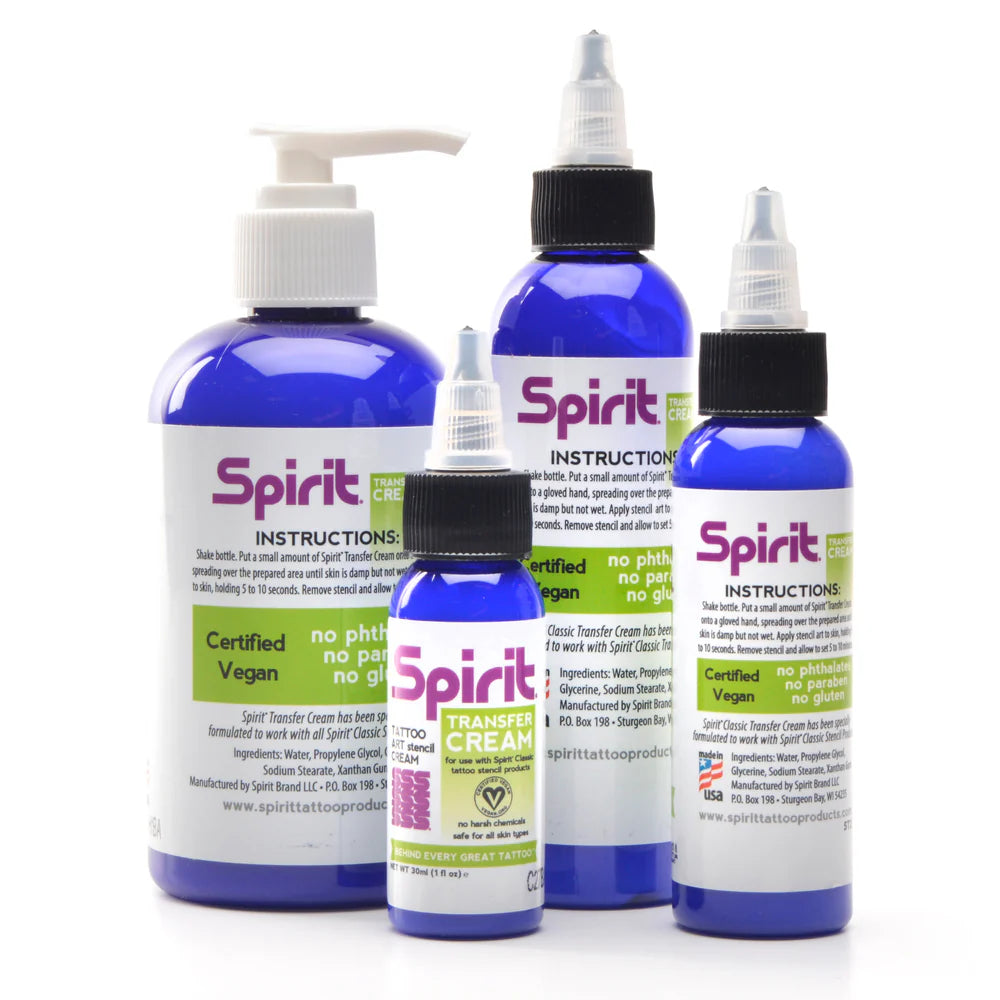 Classic Spirit Tattoo Transfer Cream