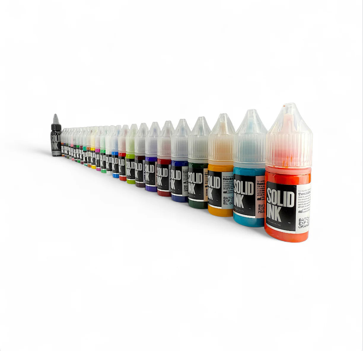 Solid Ink - NEW Travel 10ml Set x 25 Anti-Leak Bottles