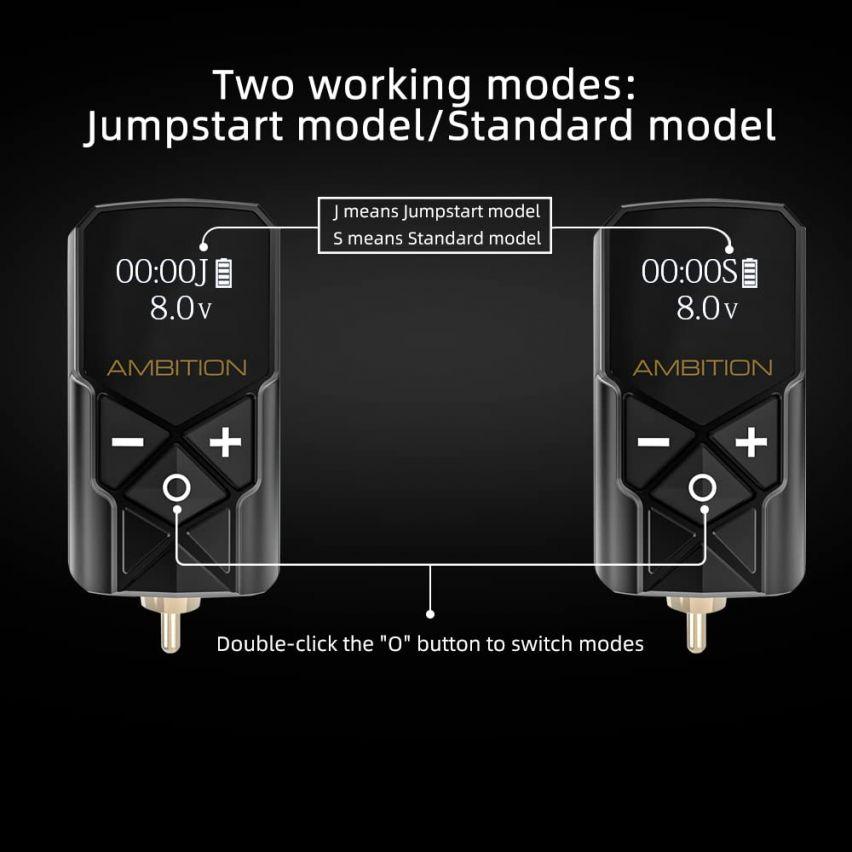 Kuark Mini RCA Tattoo Power Supply - Short - Tattoo Everything Supplies