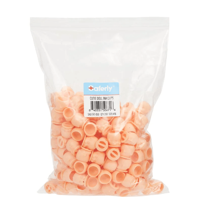 Saferly Cutie Doll Heads Ink Caps 16mm - Tattoo Everything Supplies