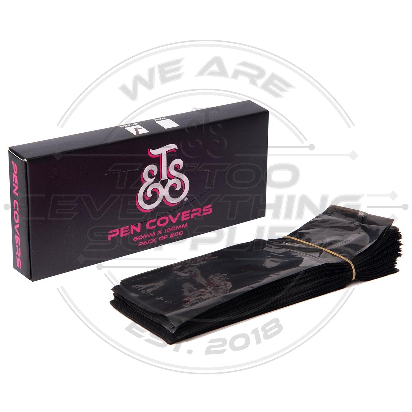 TES Hygiene Covers (Clip cord, Wash Bottle, Pen and Machine Bags) - Tattoo Everything Supplies