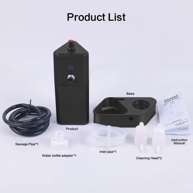 Tattoo Needle Cleaning Machine with Automatic Sensor