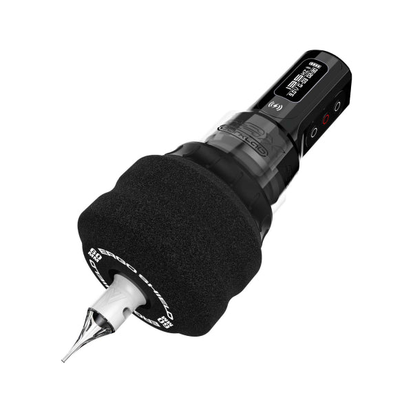 FK Irons Ergo Shield Disposable Foam Tattoo Grips - Black