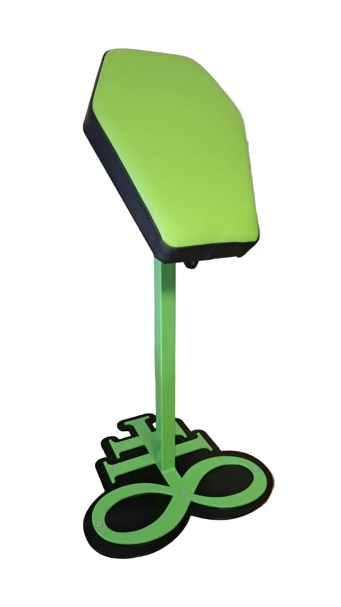 Tattoo Addict Customs Leviathan Cross Small Armrest - Lime Green