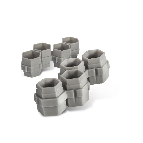 Soldier Bee Grey Hive Reversable Caps®️ 200 caps (50 pieces)