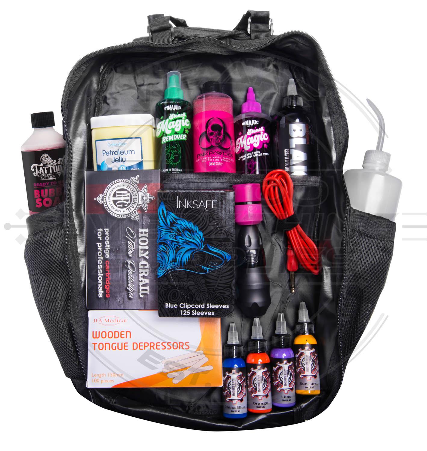 Large Artist Back Pack - BLACK - Tattoo Everything Supplies