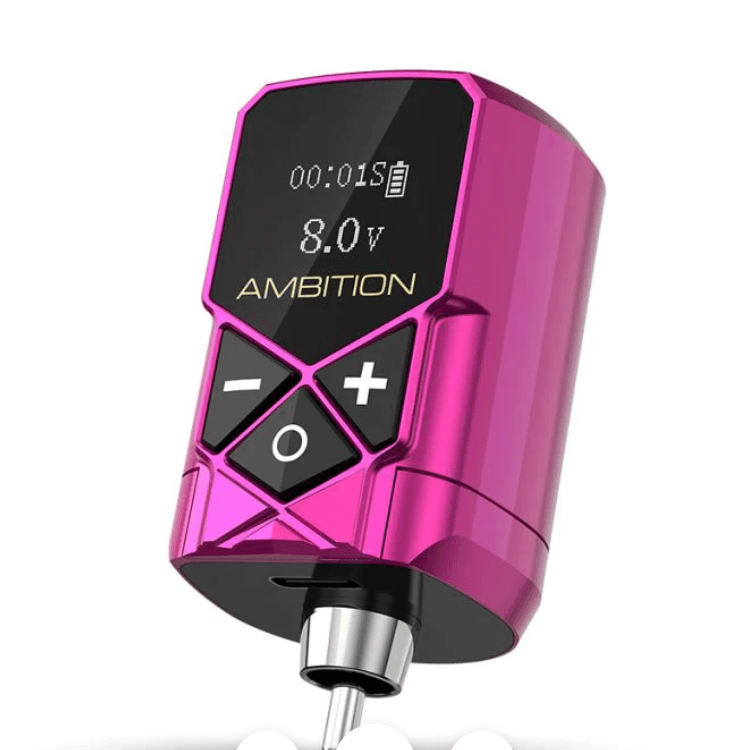 Kuark Mini RCA Tattoo Power Supply - Long - Tattoo Everything Supplies