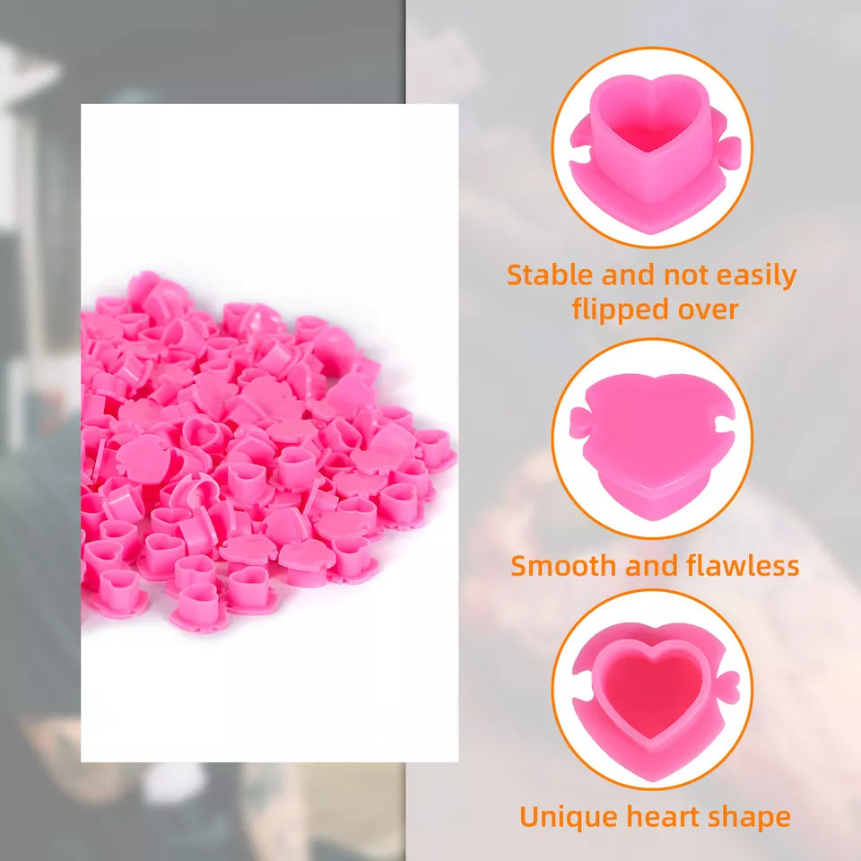 Heart Interlocking Ink Caps - Sale - Was £7.99