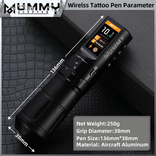 Mummy SCEPTER - Adjustable Wireless Rotary Machine