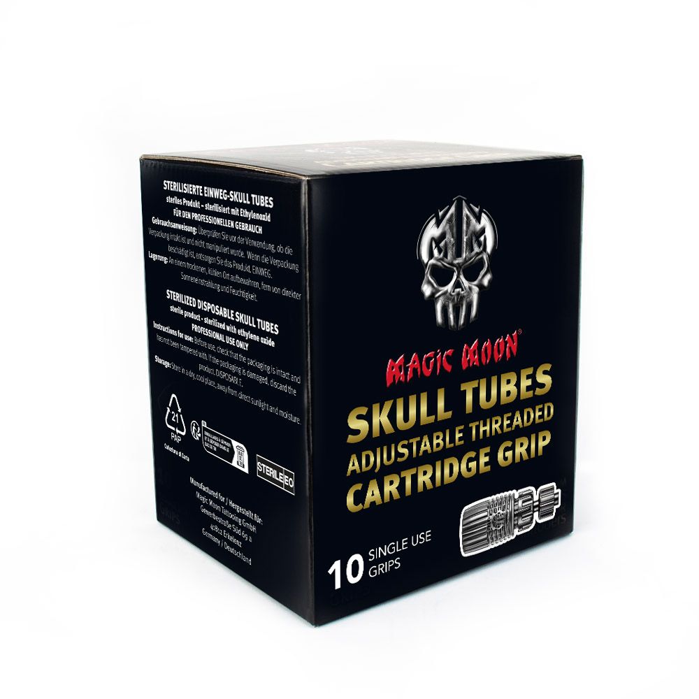 MM Skull Tubes Adjustable Threaded Cartridge Grip 30mm