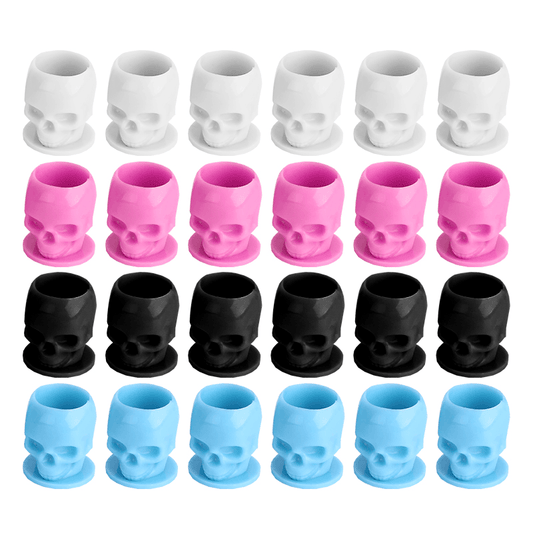 Skull Ink Caps - 13mm - Tattoo Everything Supplies