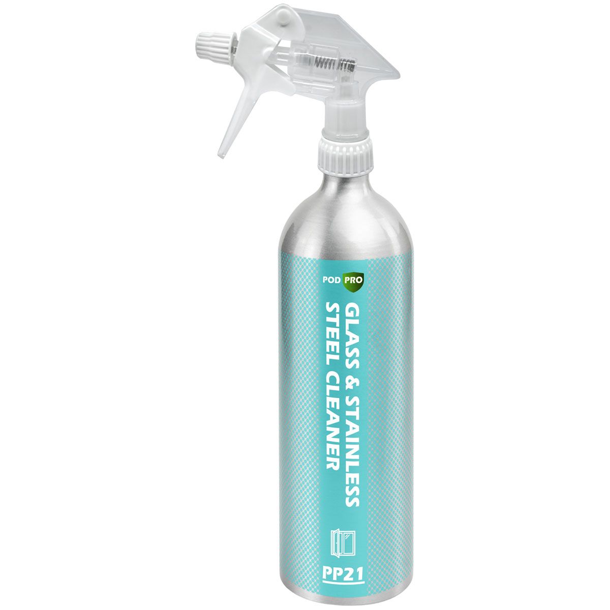 Pod Pro Glass & Stainless Steel Sustainable Refillable Cleaner
