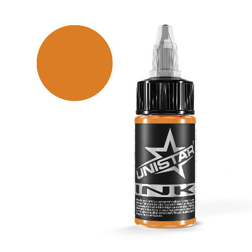Unistar Tattoo Ink - Light Orange 30ml