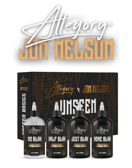 Allegory Ink Jon Nelsen Unseen Basics 4oz Set