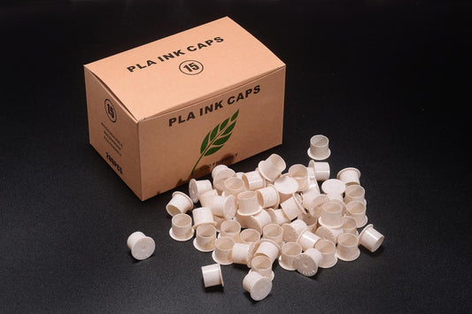 Eco-Friendly PLA Wide Base Ink Caps - Tattoo Everything Supplies