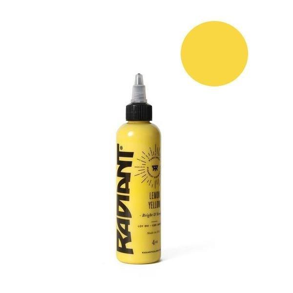 Radiant Ink Lemon Yellow 1oz - Tattoo Everything Supplies