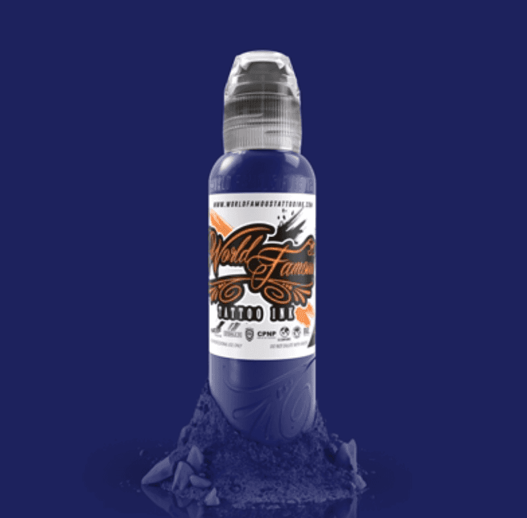 World Famous Ink Navy Seals Blue 1oz - Tattoo Everything Supplies