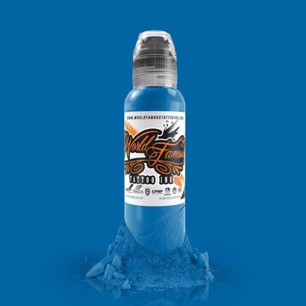 World Famous Ink Niagara Blue 1oz - Tattoo Everything Supplies