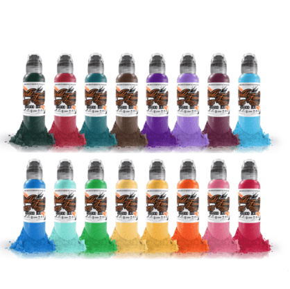 World Famous Ink Hori Hui Taiwanese Ink Set 30ml - Tattoo Everything Supplies