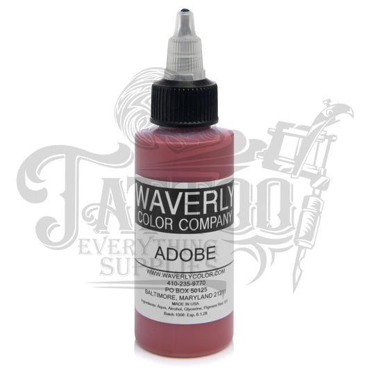 Waverly Color - Tattoo Pigment - Adobe 2oz - Tattoo Everything Supplies