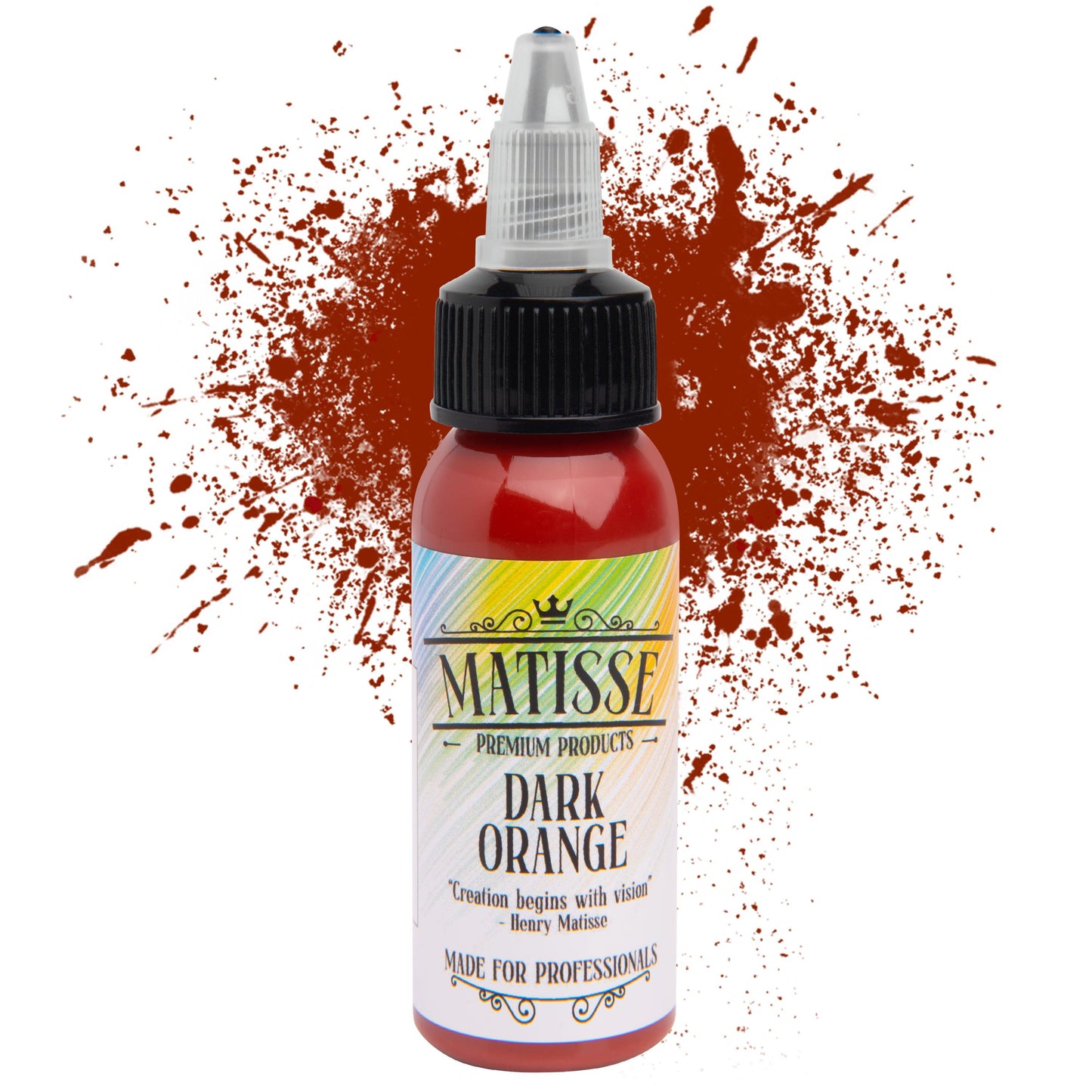 Matisse Ink - Dark Orange - Tattoo Everything Supplies