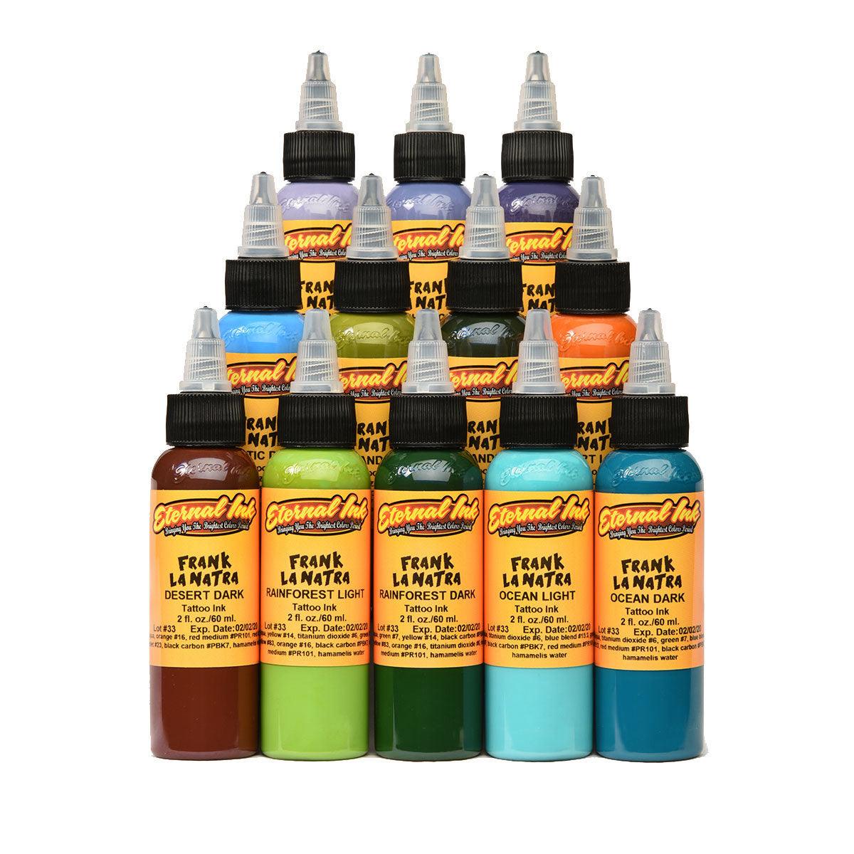 Eternal Ink Frank La Natra Colours - Tattoo Everything Supplies