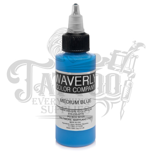 Waverly Color - Tattoo Pigment - Medium Blue - Tattoo Everything Supplies