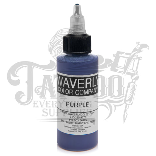 Waverly Color - Tattoo Pigment - Purple - Tattoo Everything Supplies