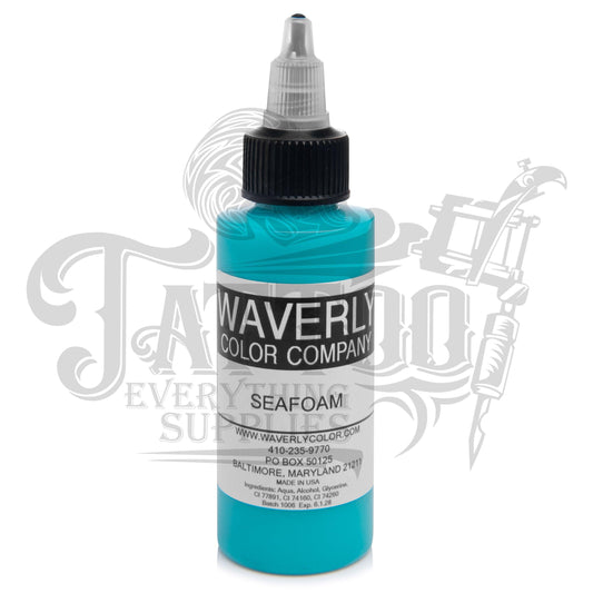 Waverly Color - Tattoo Pigment - Seafoam 2oz - Tattoo Everything Supplies