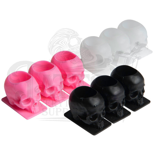Saferly Skull Ink Caps - Tattoo Everything Supplies