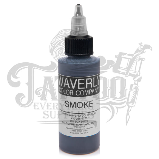 Waverly Color - Tattoo Pigment - Smoke 2oz - Tattoo Everything Supplies