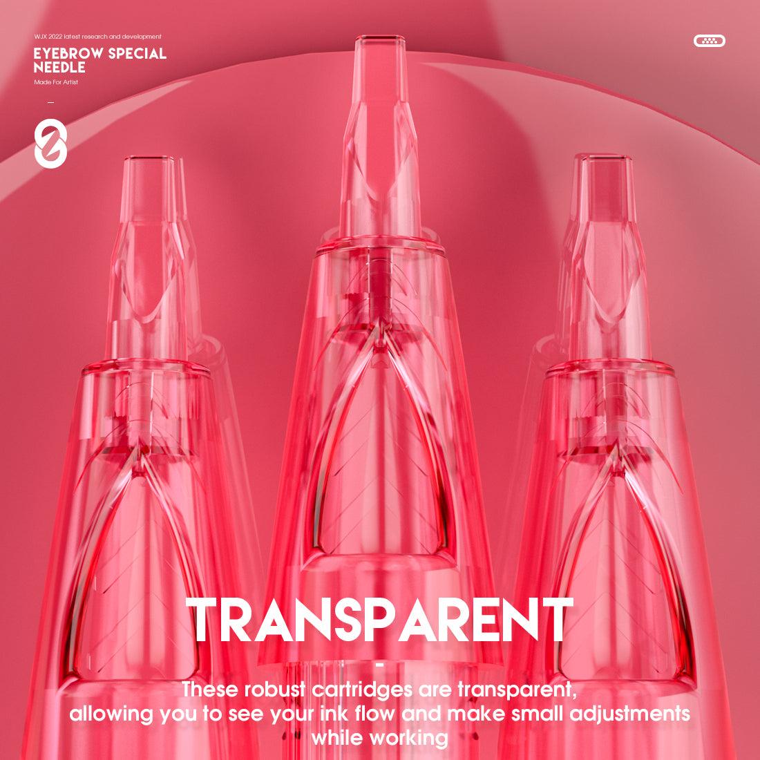 WJX Permanent Makeup Cartridges Needles PMU - Tattoo Everything Supplies