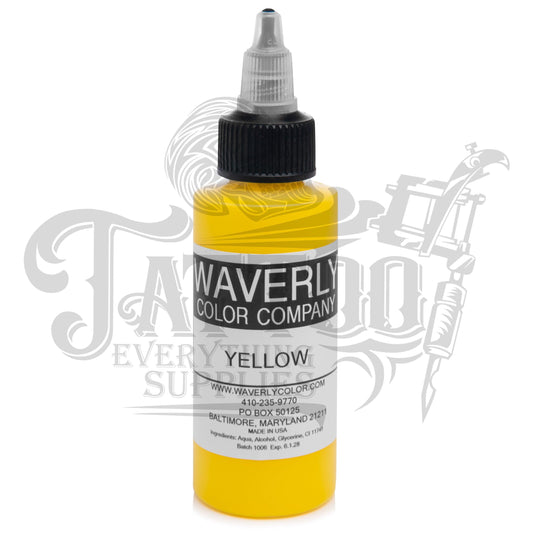 Waverly Color - Tattoo Pigment - Yellow - Tattoo Everything Supplies