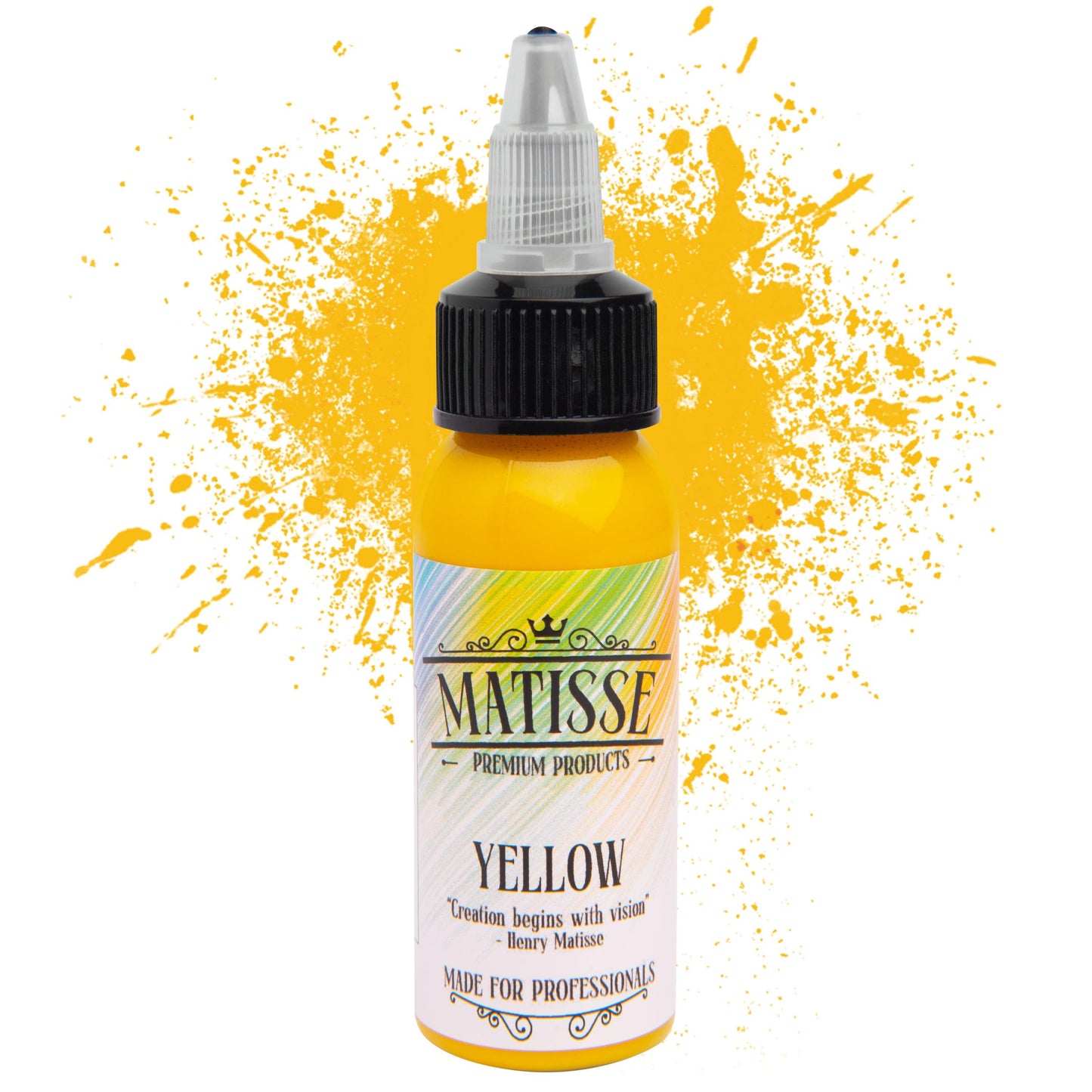 Matisse Ink - Yellow - Tattoo Everything Supplies
