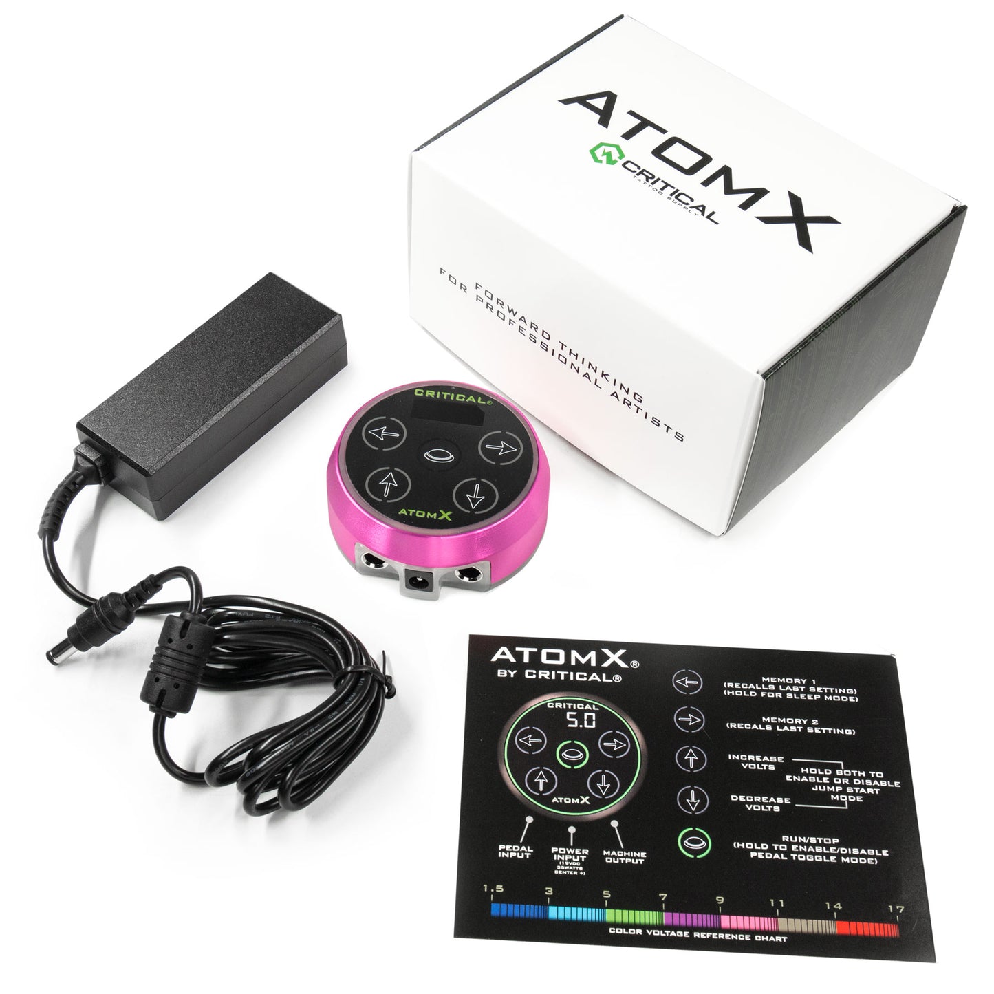 Critical ATOM® X Power Supply - Pink