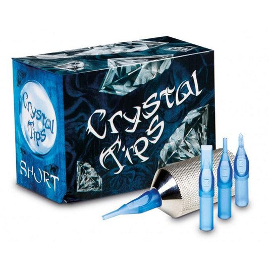 Crystal Disposable Tips - Box of 50 OOD - Tattoo Everything Supplies