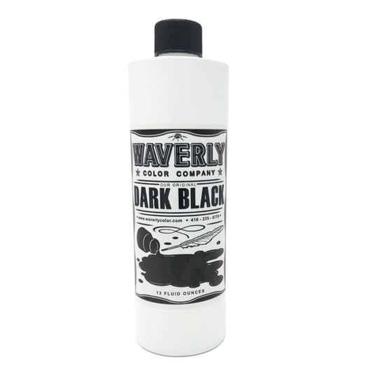 Waverly Color - Dark Black Tattoo Pigment - Tattoo Everything Supplies