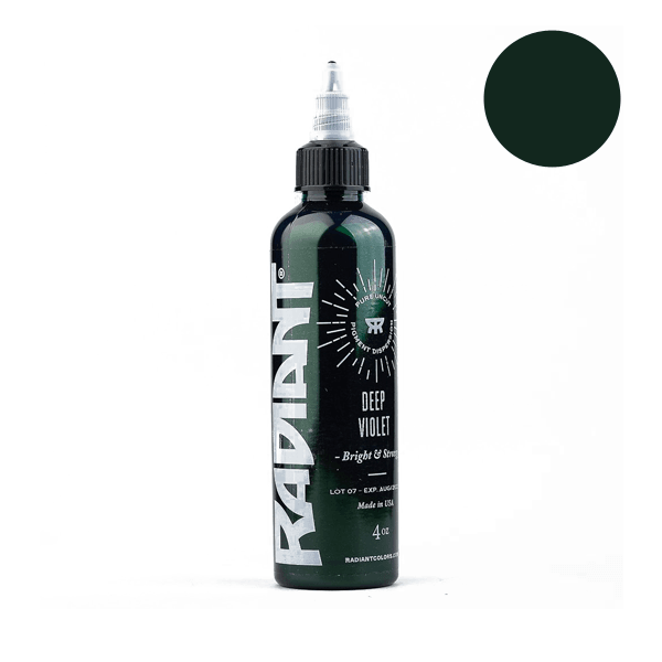 Radiant Ink Deep Violet - Tattoo Everything Supplies