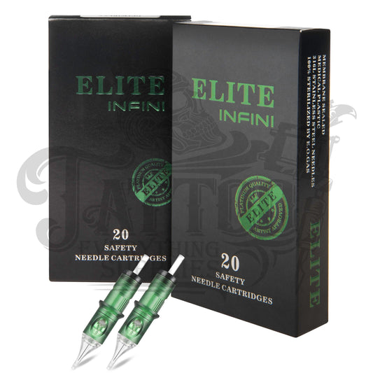 Elite 5 - INFINI Stabilizer Cartridge Needles - 12s TURBO - Tattoo Everything Supplies