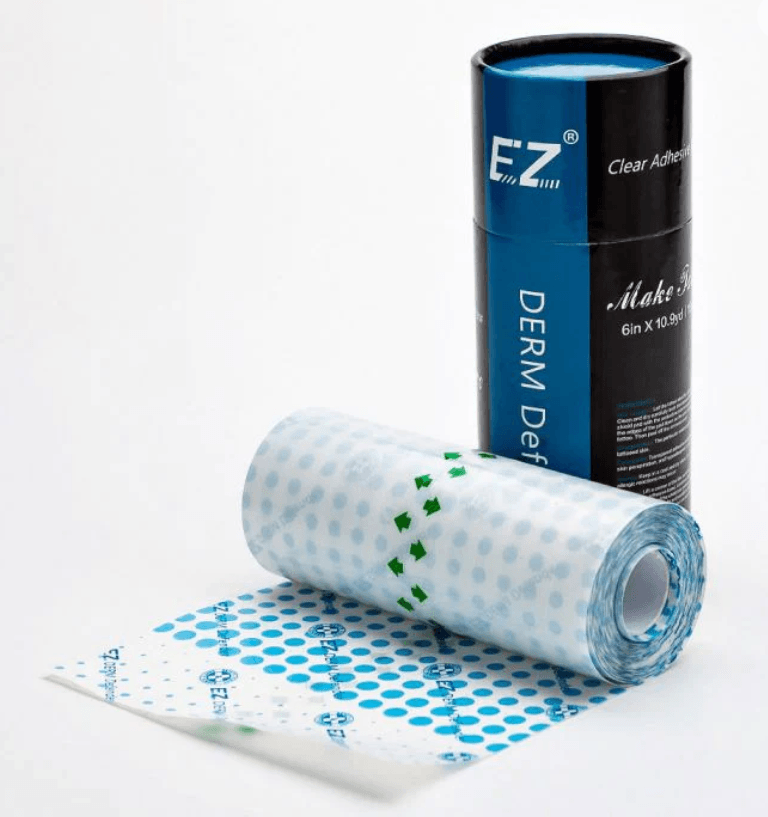 EZ Derm Defender - Tattoo Adhesive Protective Film Shield - Tattoo Everything Supplies